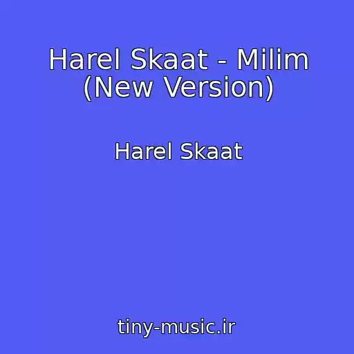 کاور آهنگ Harel Skaat - Milim (New Version) از Harel Skaat