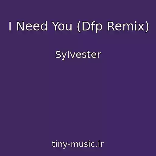 کاور آهنگ I Need You (Dfp Remix) از Sylvester