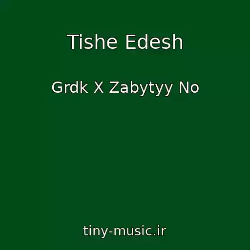 کاور آهنگ Tishe Edesh از Grdk X Zabytyy No