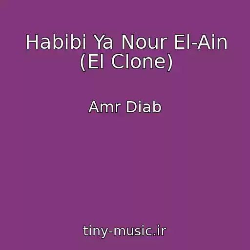 کاور آهنگ Habibi Ya Nour El-Ain (El Clone) از Amr Diab