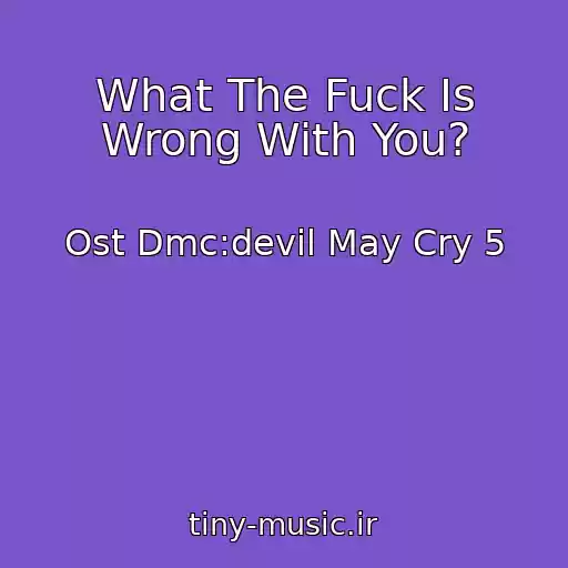 کاور آهنگ What The Fuck Is Wrong With You? از Ost Dmc:devil May Cry 5
