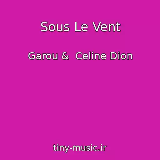 کاور آهنگ Sous Le Vent از Garou &  Celine Dion