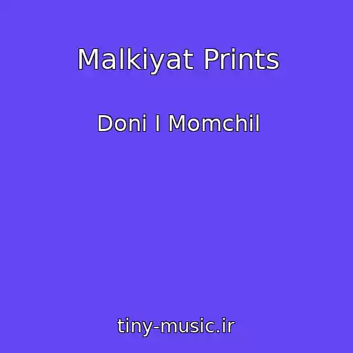 کاور آهنگ Malkiyat Prints از Doni I Momchil