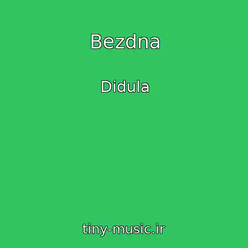 کاور آهنگ Bezdna از Didula