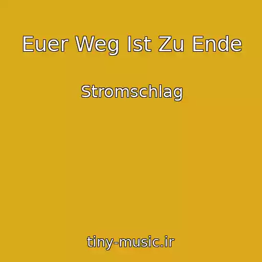 کاور آهنگ Euer Weg Ist Zu Ende از Stromschlag