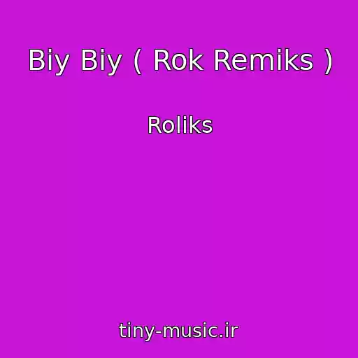 کاور آهنگ Biy Biy ( Rok Remiks ) از Roliks