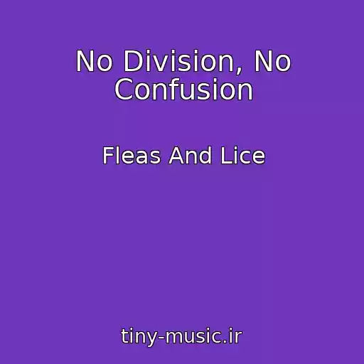 کاور آهنگ No Division, No Confusion از Fleas And Lice