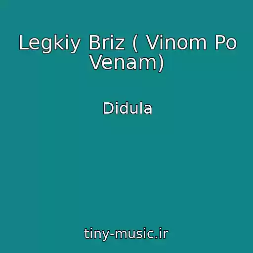 کاور آهنگ Legkiy Briz ( Vinom Po Venam) از Didula