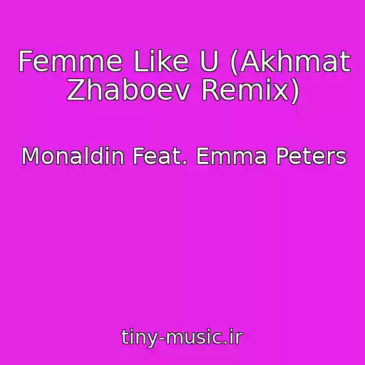 کاور آهنگ Femme Like U (Akhmat Zhaboev Remix) از Monaldin Feat. Emma Peters