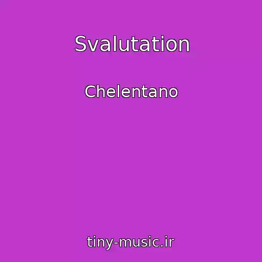 کاور آهنگ Svalutation از Chelentano