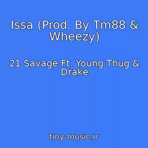 کاور آهنگ Issa (Prod. By Tm88 & Wheezy) از 21 Savage Ft. Young Thug & Drake
