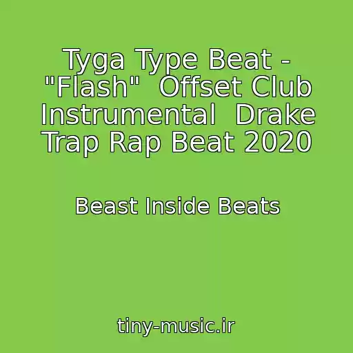 کاور آهنگ Tyga Type Beat - "Flash"  Offset Club Instrumental  Drake Trap Rap Beat 2020 از Beast Inside Beats