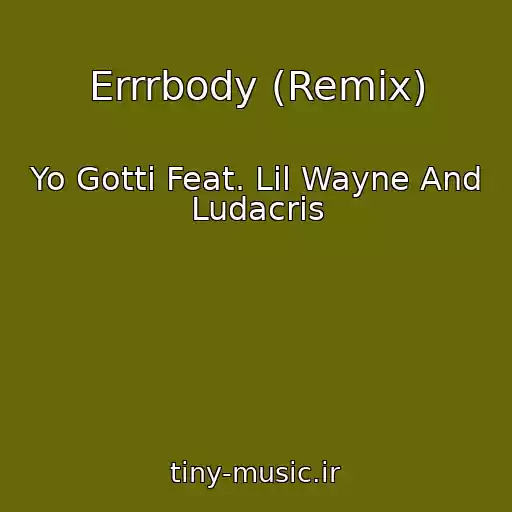 کاور آهنگ Errrbody (Remix) از Yo Gotti Feat. Lil Wayne And Ludacris