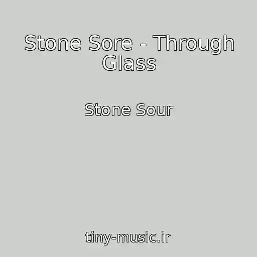 کاور آهنگ Stone Sore - Through Glass از Stone Sour