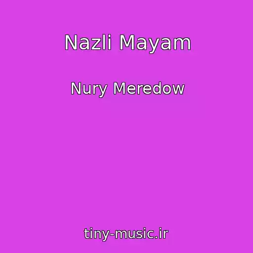 کاور آهنگ Nazli Mayam از Nury Meredow