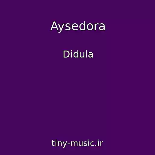 کاور آهنگ Aysedora از Didula