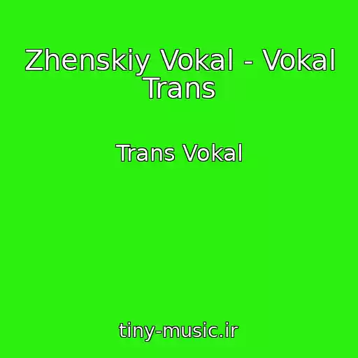 کاور آهنگ Zhenskiy Vokal - Vokal Trans از Trans Vokal