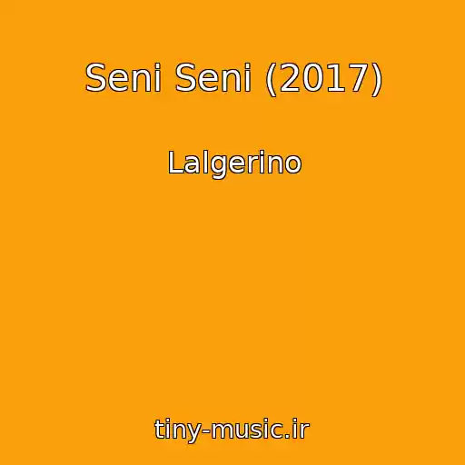 کاور آهنگ Seni Seni (2017) از Lalgerino