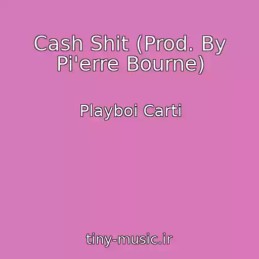 کاور آهنگ Cash Shit (Prod. By Pi'erre Bourne) از Playboi Carti