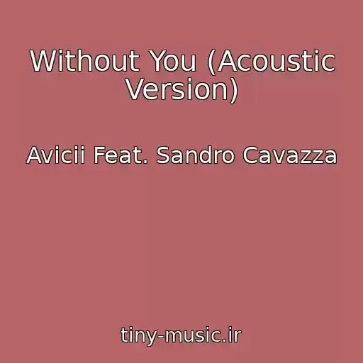 کاور آهنگ Without You (Acoustic Version) از Avicii Feat. Sandro Cavazza