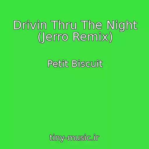 کاور آهنگ Drivin Thru The Night (Jerro Remix) از Petit Biscuit