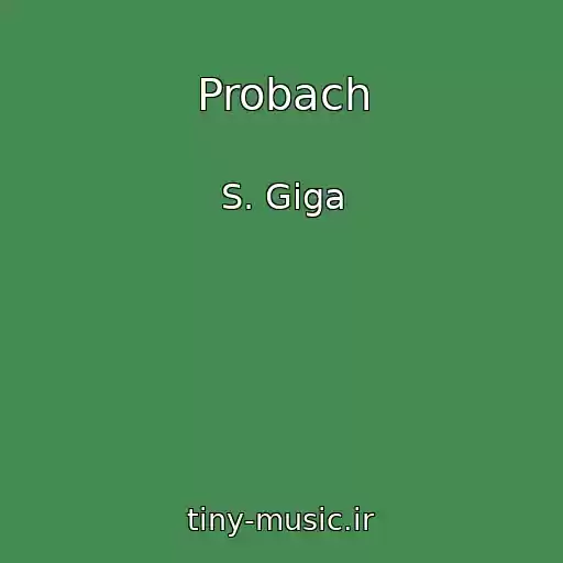 کاور آهنگ Probach از S. Gіga