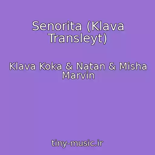 کاور آهنگ Senorita (Klava Transleyt) از Klava Koka & Natan & Misha Marvin