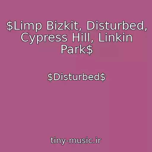کاور آهنگ $Limp Bizkit, Disturbed, Cypress Hill, Linkin Park$ از $Disturbed$