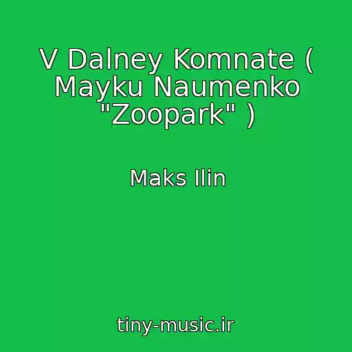کاور آهنگ V Dalney Komnate ( Mayku Naumenko "Zoopark" ) از Maks Ilin