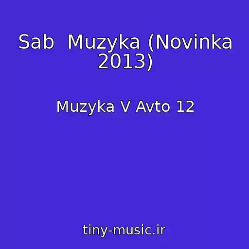کاور آهنگ Sab  Muzyka (Novinka 2013) از Muzyka V Avto 12