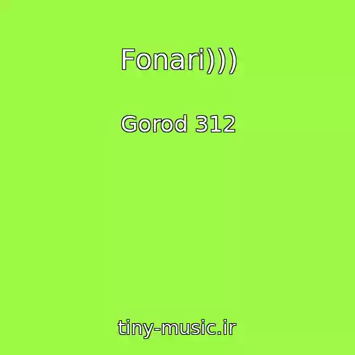 کاور آهنگ Fonari))) از Gorod 312