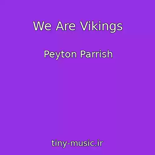 کاور آهنگ We Are Vikings از Peyton Parrish