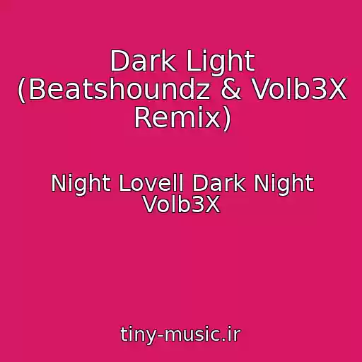 کاور آهنگ Dark Light (Beatshoundz & Volb3X Remix) از Night Lovell Dark Night Volb3X