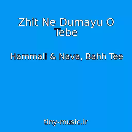 کاور آهنگ Zhit Ne Dumayu O Tebe از Hammali & Nava, Bahh Tee