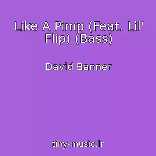 کاور آهنگ Like A Pimp (Feat. Lil' Flip) (Bass) از David Banner