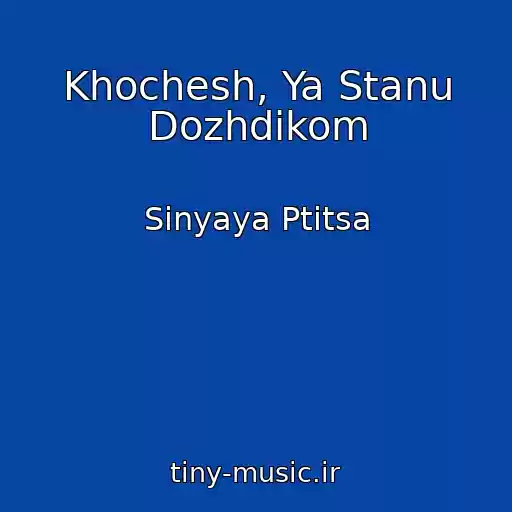 کاور آهنگ Khochesh, Ya Stanu Dozhdikom از Sinyaya Ptitsa