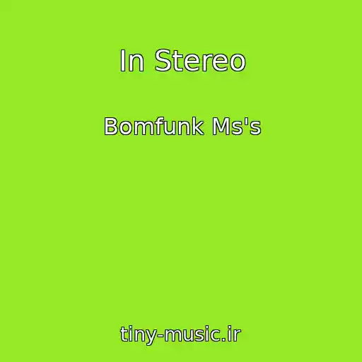 کاور آهنگ In Stereo از Bomfunk Ms's