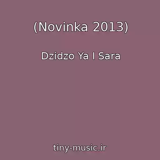 کاور آهنگ (Novinka 2013) از Dzіdzo Ya І Sara