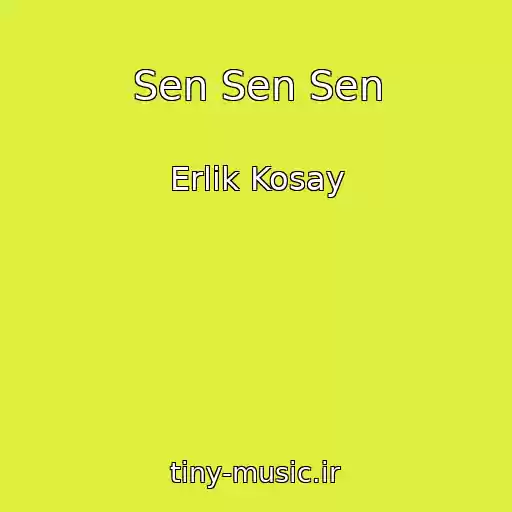 کاور آهنگ Sen Sen Sen از Erlik Kosay