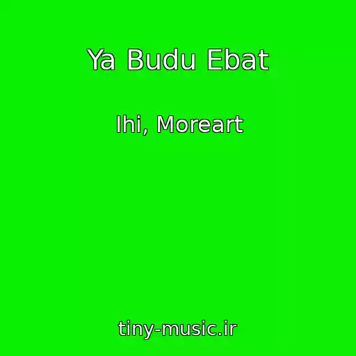 کاور آهنگ Ya Budu Ebat از Ihi, Moreart