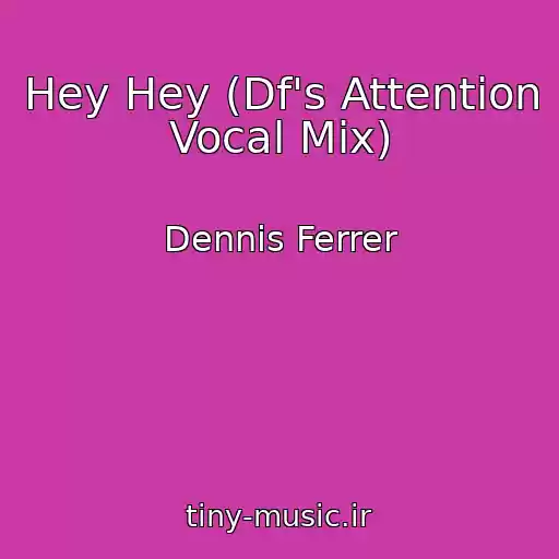 کاور آهنگ Hey Hey (Df's Attention Vocal Mix) از Dennis Ferrer