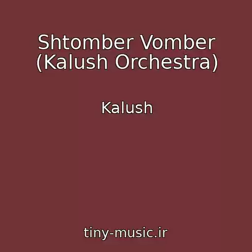 کاور آهنگ Shtomber Vomber (Kalush Orchestra) از Kalush