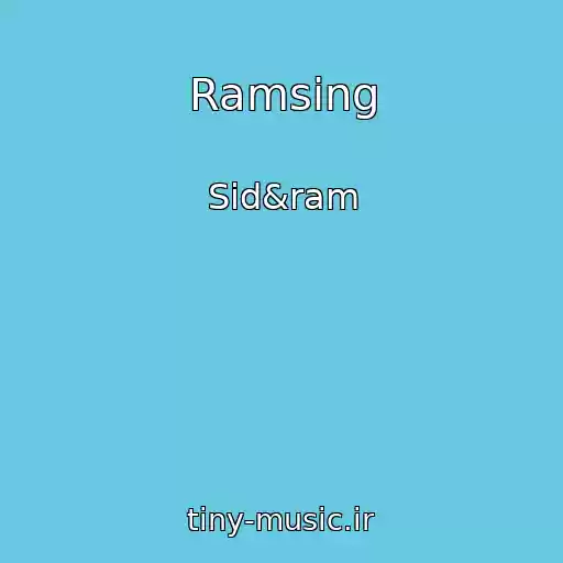 کاور آهنگ Ramsing از Sid&ram