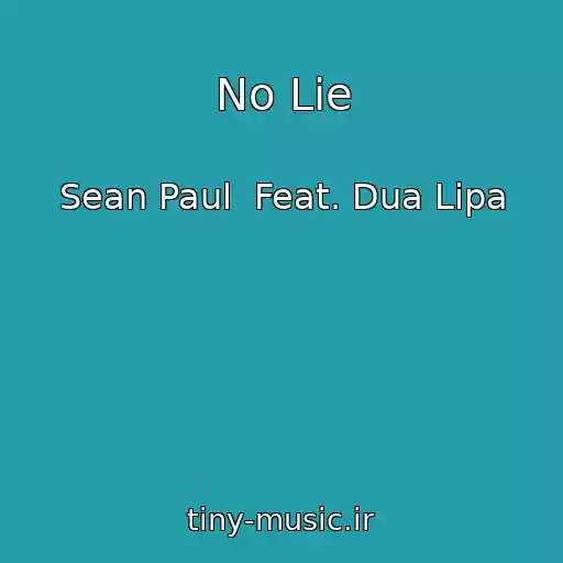 کاور آهنگ No Lie از Sean Paul  Feat. Dua Lipa
