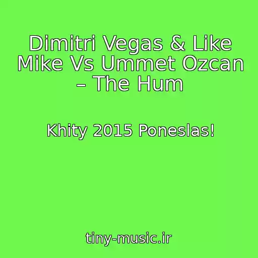 کاور آهنگ Dimitri Vegas & Like Mike Vs Ummet Ozcan – The Hum از Khity 2015 Poneslas!