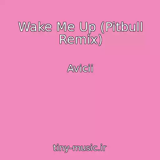 کاور آهنگ Wake Me Up (Pitbull Remix) از Avicii