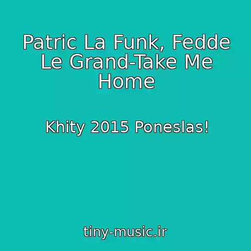 کاور آهنگ Patric La Funk, Fedde Le Grand-Take Me Home از Khity 2015 Poneslas!