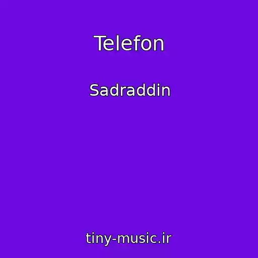 کاور آهنگ Telefon از Sadraddin