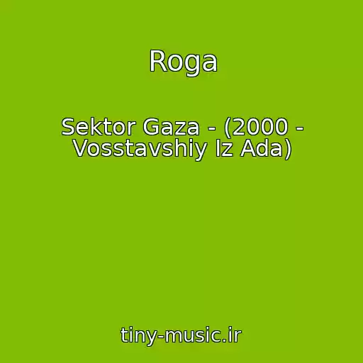 کاور آهنگ Roga از Sektor Gaza - (2000 - Vosstavshiy Iz Ada)