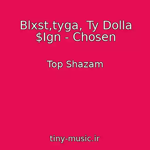 کاور آهنگ Blxst,tyga, Ty Dolla $Ign - Chosen از Top Shazam